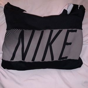 Black & White Nike Dri-FIT Hoodie